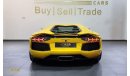 Lamborghini Aventador 2016 Lamborghini Aventador, Full Service History, GCC