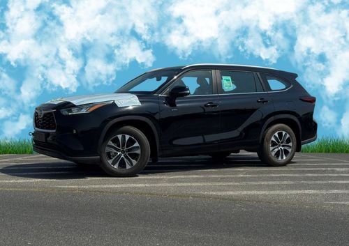 تويوتا هايلاندر TOYOTA HIGHLANDER 2.5L 2025 GCC BLACK HEV