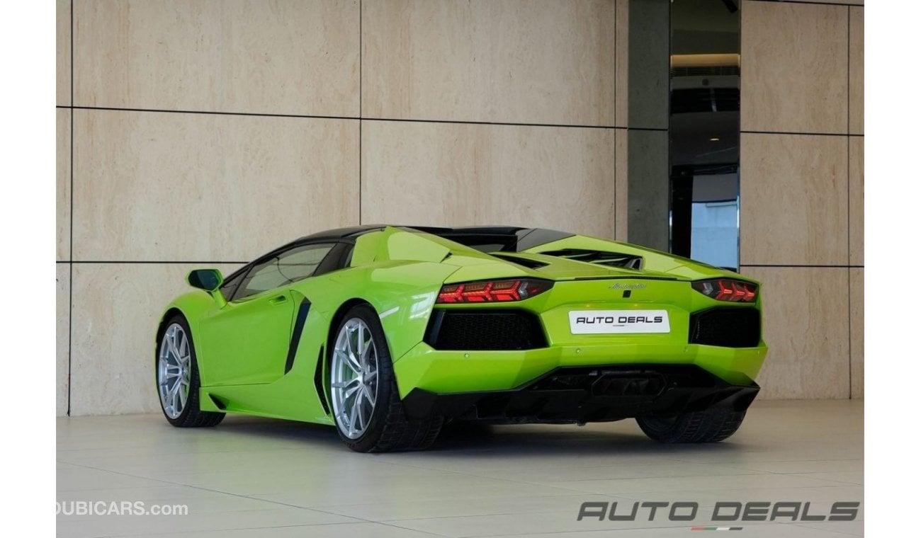 Lamborghini Aventador LP700 Roadster | 2014 - GCC - Service History - Extremely Low Mileage - Pristine Condition | 6.5L V1