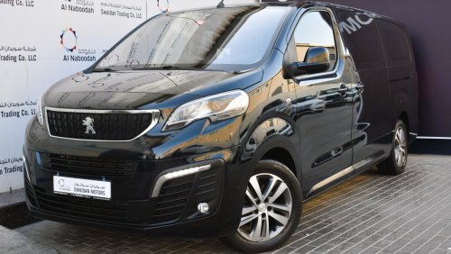 Peugeot Traveller AED 1599 PM | TRAVELLER BUSINESS VIP L3 2.0L AT 2021 GCC AGENCY WARRANTY UP TO 2026 OR 100K KM