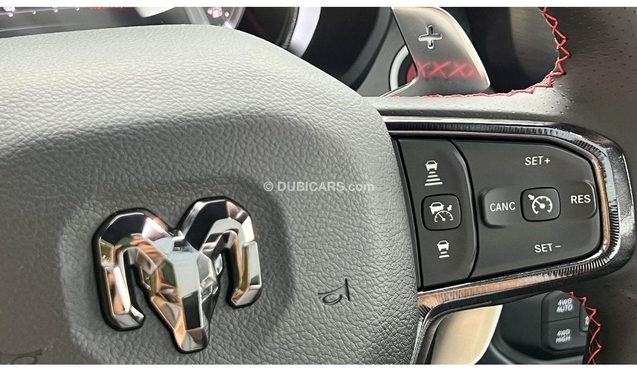 RAM 1500 Latest RAM TRX All Black GCC Specs 6.2L Supercharged V8 Brand New