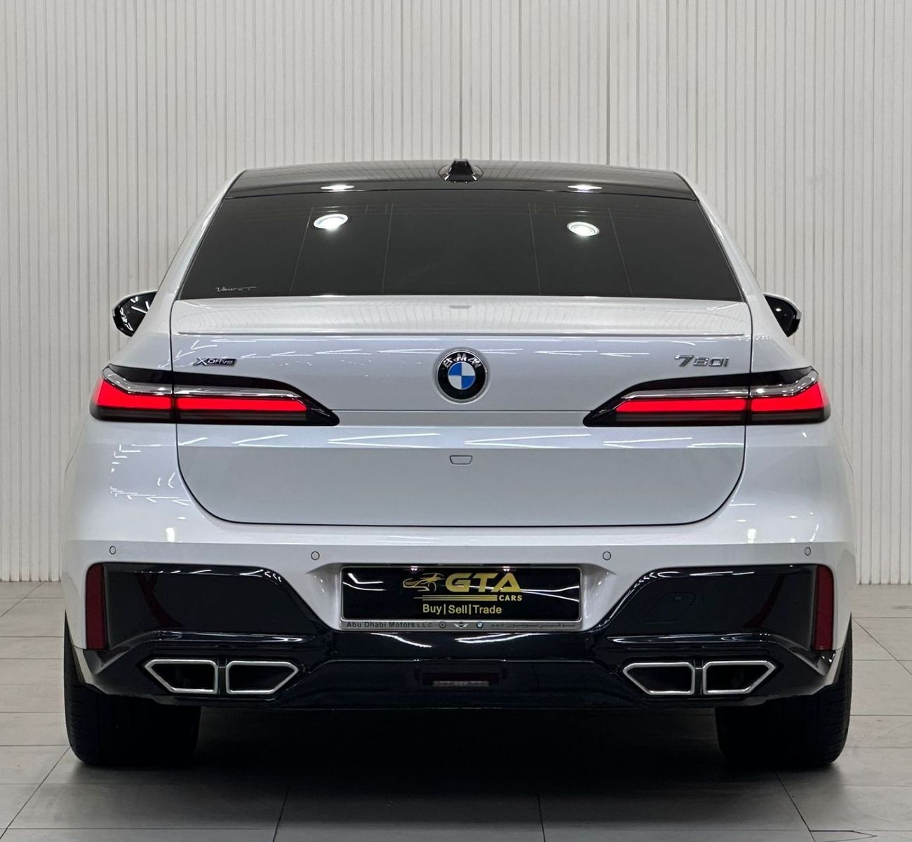 بي أم دبليو 760Li 2023 BMW 760i xDrive M-Sport, 2028 BMW Warranty, 2029 BMW Service Pack, Fully Loaded, Low Kms, GCC