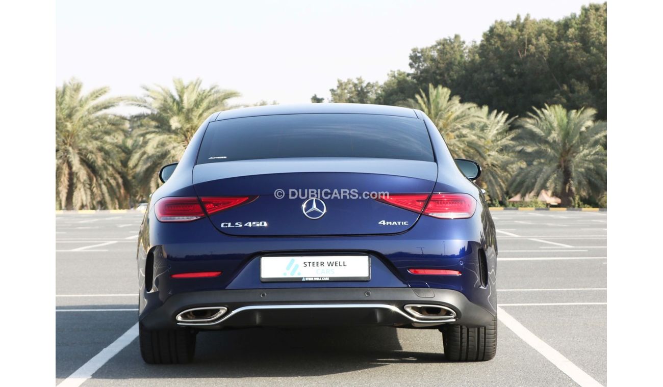 مرسيدس بنز CLS 450 Std 2020 | MERCEDES-BENZ CLS-450 4MATIC FULL OPTION WITH GCC SPECS AND EXCELLENT CONDITION