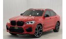 بي أم دبليو X4 2020 BMW X4M Competition, Warranty, November 2024 BMW Service Pack, Full Options, GCC