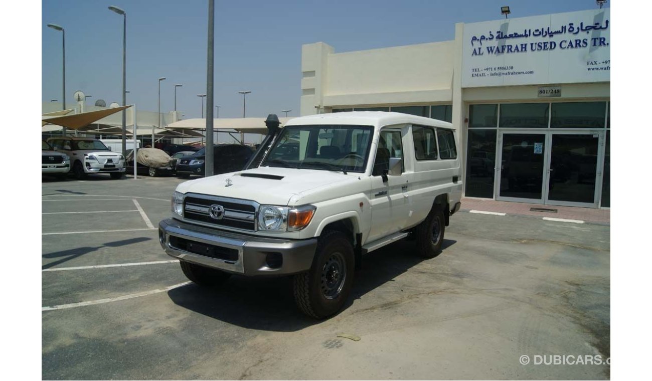 Toyota Land Cruiser Hard Top 4.5L V8 Diesel Troop Carrier Manual (Only For Export Outside GCC Countries)