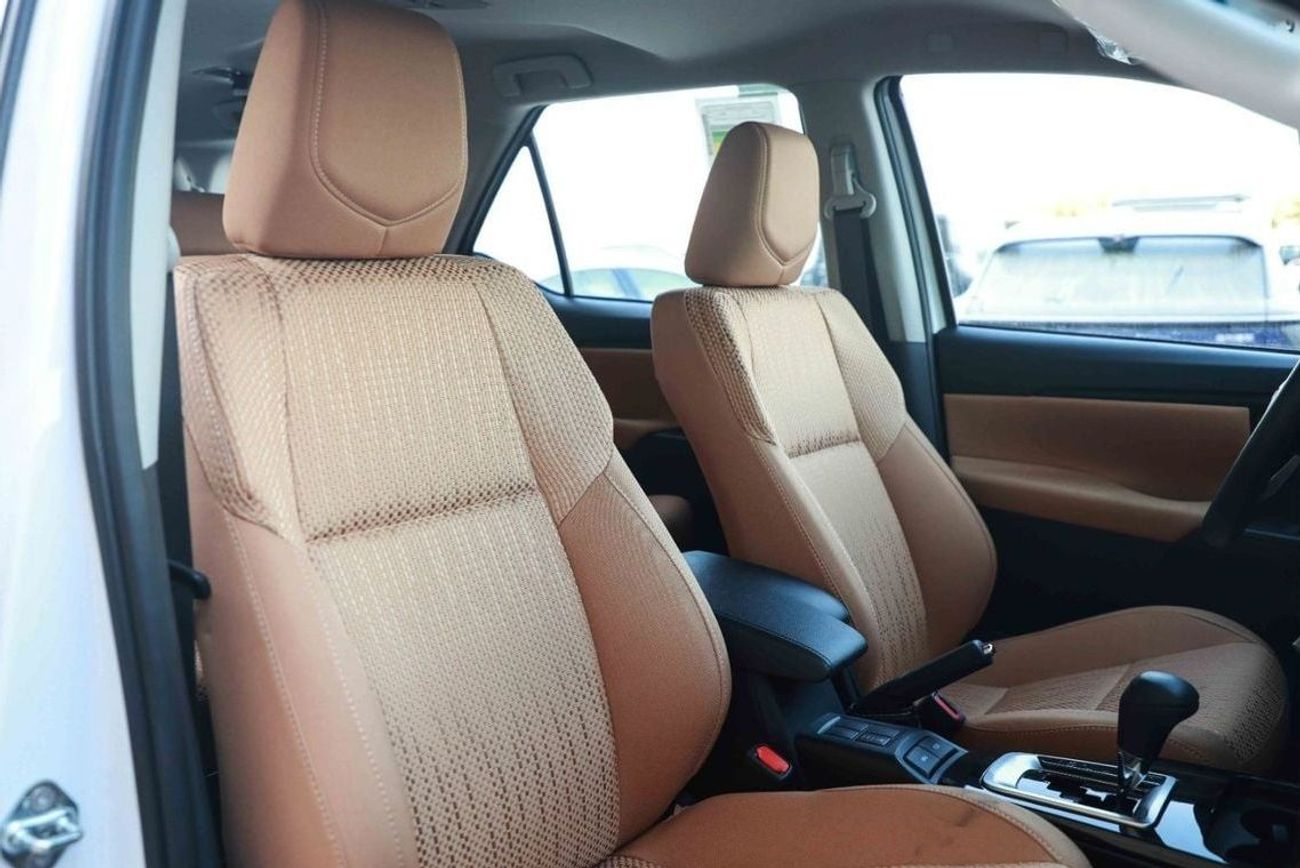 Toyota Fortuner 2024 TOYOTA FORTUNER 2.4 LOW - PLATINUM WHITE PEARL inside QUARTZ | Export Only