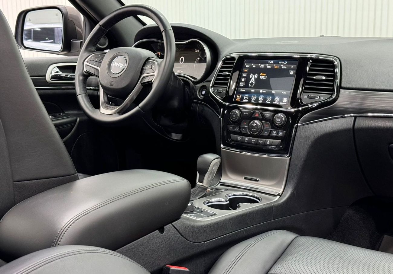 جيب جراند شيروكي 2021 Jeep Grand Cherokee Limited, 2027 Jeep Warranty, 2025 Jeep Service Pack, Full Options, GCC