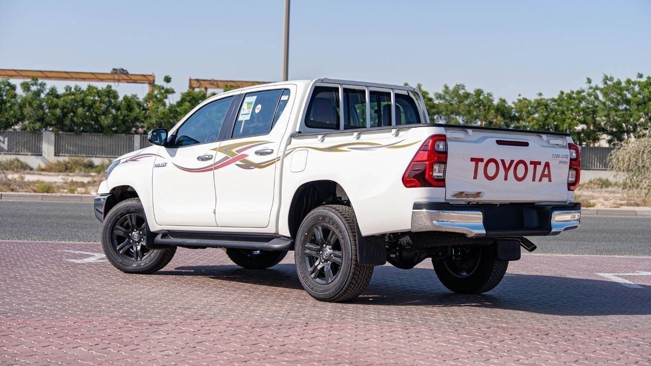 Toyota Hilux GLX 2.7L - Manual - White Inside Maroon | Export Only