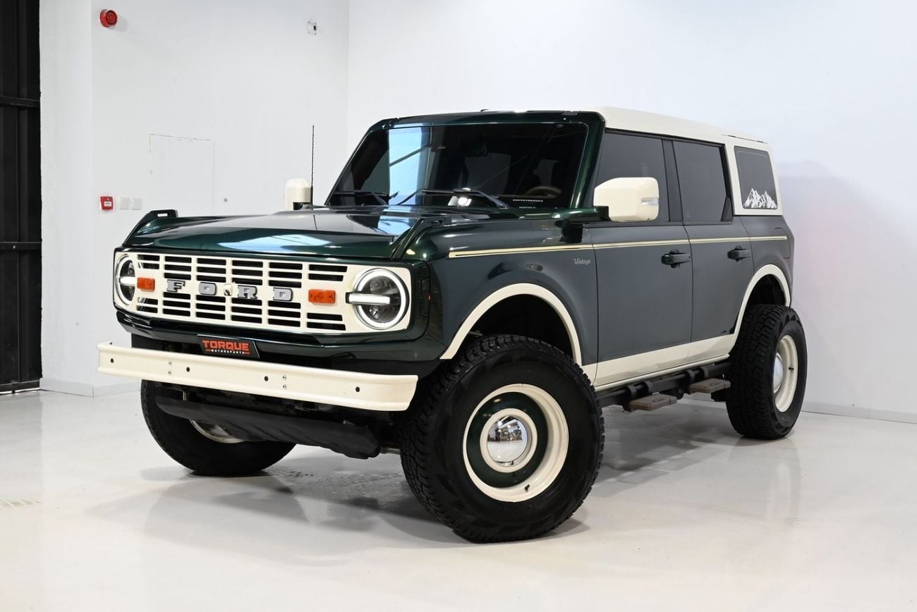 Ford Bronco WILDTRAK 2023 Ford Bronco Wildtrak, Ford Warranty and Service Pack, Ford Service History, GCC
