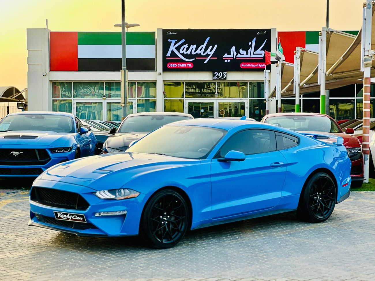 Ford Mustang GT Premium 5.0L V8 | Monthly 1720/- | 0% DP | Performance Package | Blindspot | # 27642