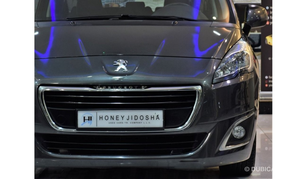 Peugeot 5008 EXCELLENT DEAL for our Peugeot 5008 TURBO 2015 Model!! in Grey Color! GCC Specs