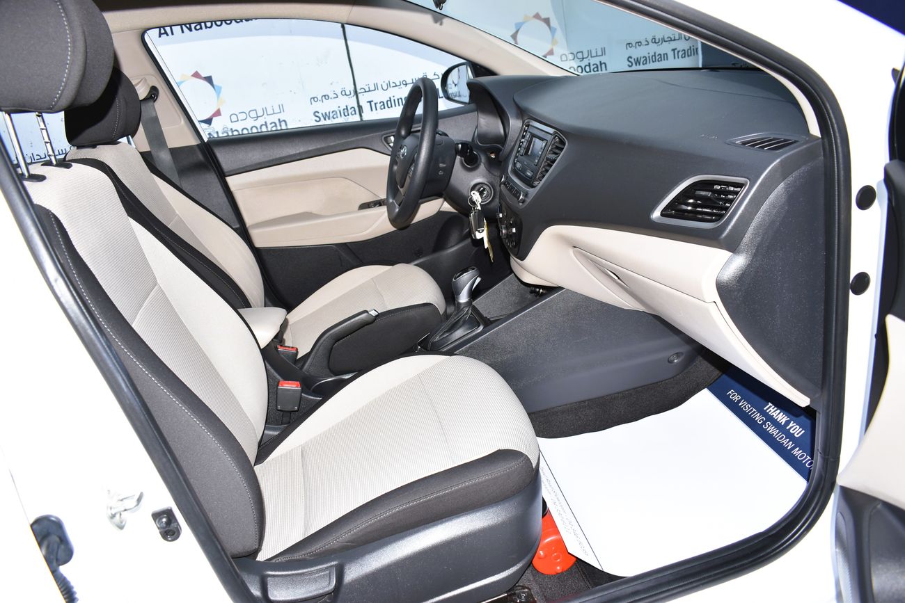 Hyundai Accent AED 589 PM | 1.6L GL SMART GCC DEALER WARRANTY