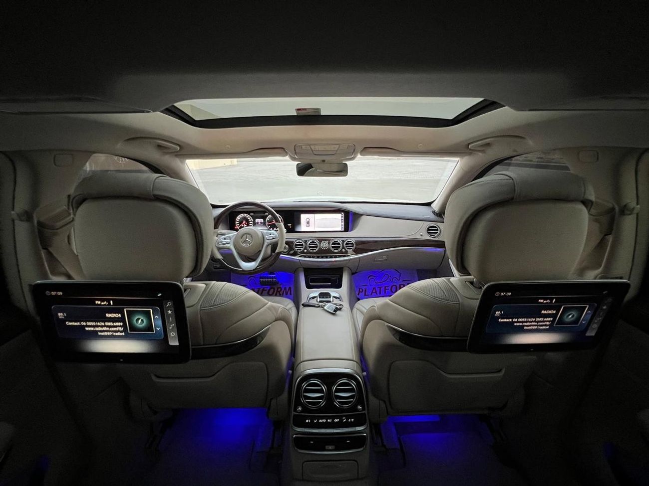 مرسيدس بنز S 450 مرسيدس بينز اس 450 موديل 2018 مواصفات خليجية صبغ وكالة بدون حوادث