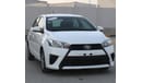 Toyota Yaris SE Toyota yaris 2017 hatchback white GCC 1.3 excellent condition without accident