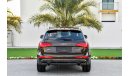 Audi Q5 45 TFSI Quattro S-Line - Agency Warranty! Superb Condition! GCC - AED 2,330 per month - 0% D.P