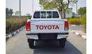 تويوتا هيلوكس DOUBLE CAB PICKUP DLX-G 2.4L DIESEL 4WD MANUAL TRANSMISSION