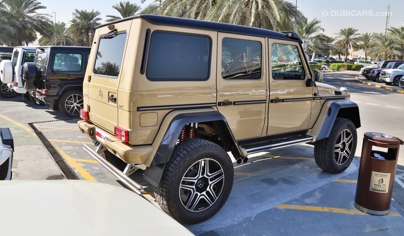 Mercedes-Benz G 500 4X4² German Specs