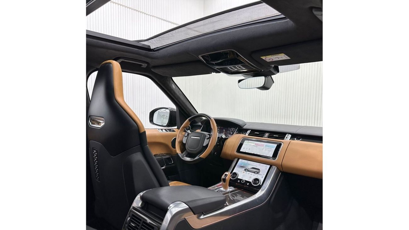 Land Rover Range Rover Sport 2022 Range Rover Sport SVR, 2027 Range Rover Warranty + Service Pack, Full Options, Low Kms, GCC