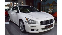 Nissan Maxima Original Paint, Only 66,000Kms - GCC Specs, TOP Option - Single Owner, Excellent Condition