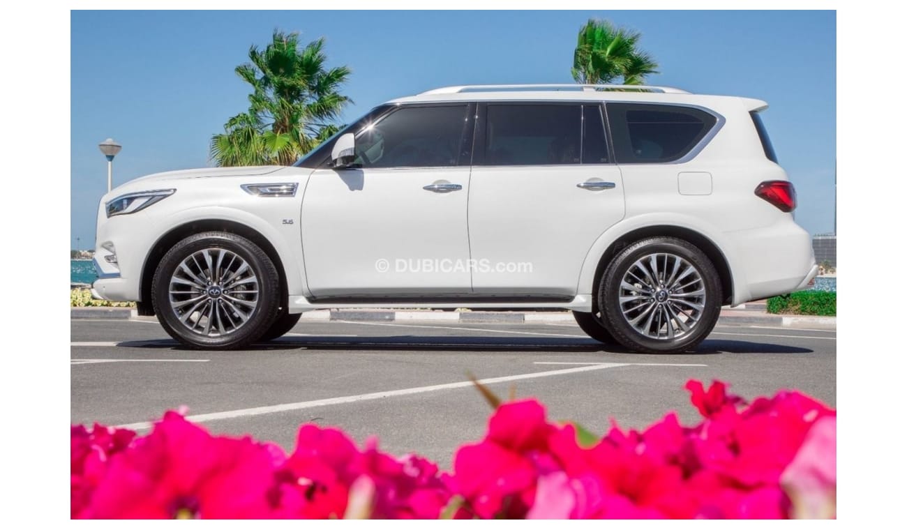 Infiniti QX80 Luxe 7st Infinite QX80  Full Option 2020 GCC Under Warranty