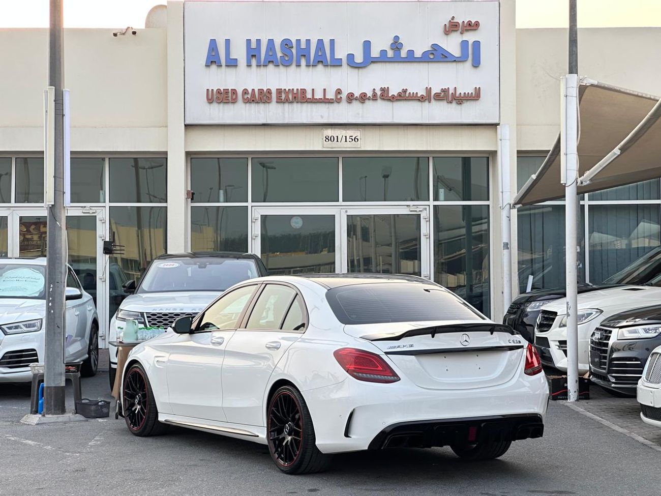مرسيدس بنز C 63 S Mercedes C63 S AMG_2015_Gulf in excellent condition, no problems