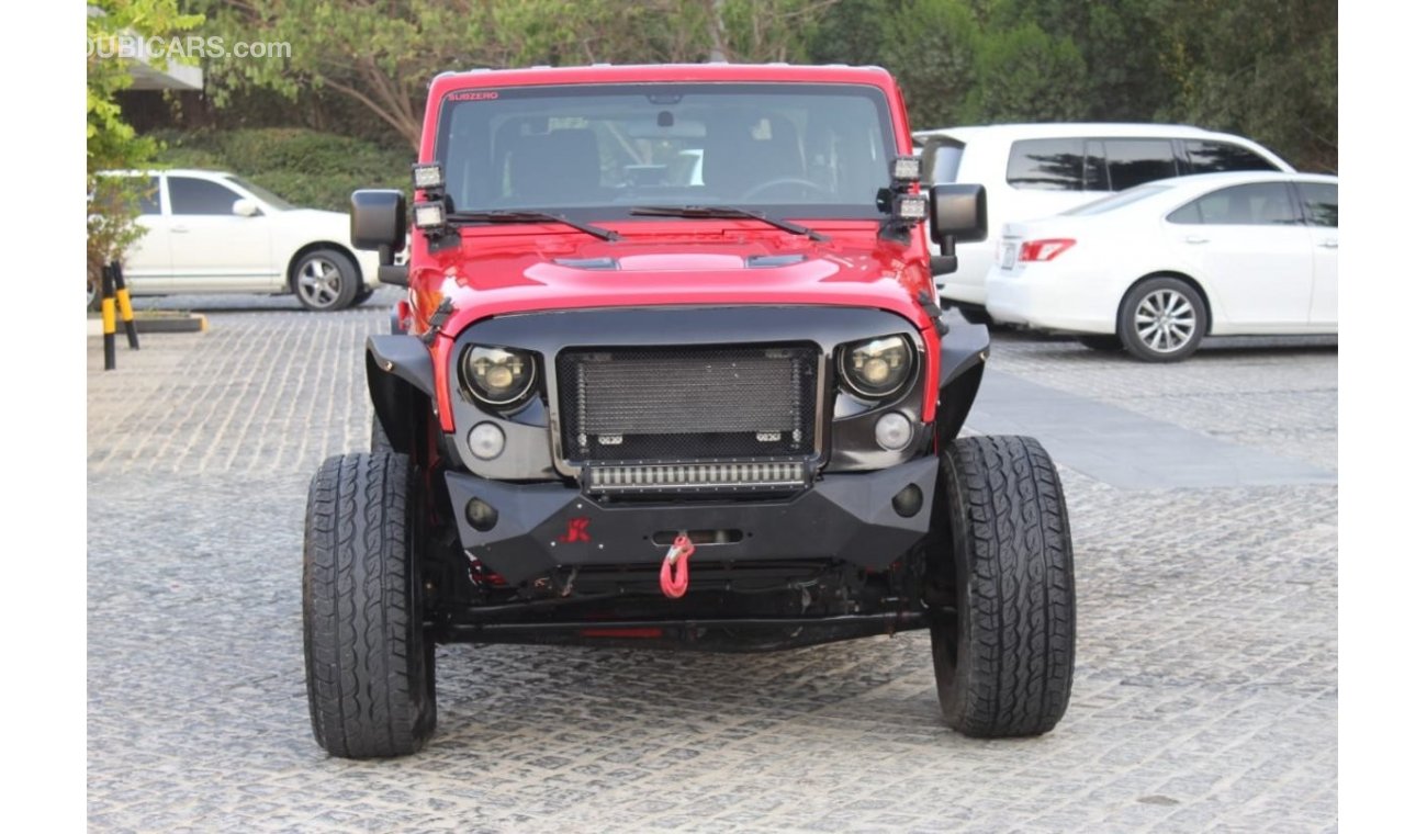 جيب رانجلر سبورت سبورت Jeep WRANGLER 2015 Price 58000 AED Traveld Distance 64000 mile Imported America Clean Ti