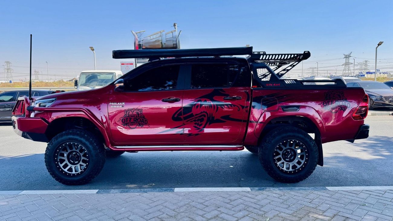 Toyota Hilux OFF ROAD MODIFIED DOUBLE CABIN PICKUP | 2.8L DIESEL ENGINE | RHD | 2023 | MANUAL TRANSMISSION | SIDE