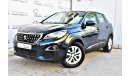 Peugeot 3008 1.6L ACTIVE 2020 GCC SPECS AGENCY WARRANTY UP TO 2024 OR 100,000KM