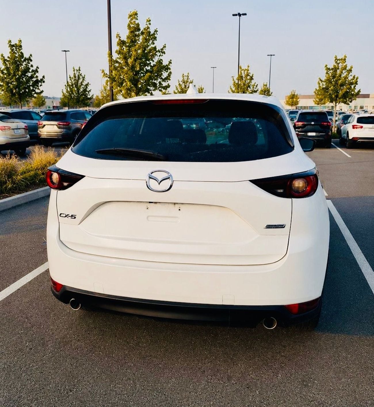 Mazda CX-5 Mazda CX5 Model 2019 Fuel Petrol cylinder 4 Engine 2.5 white colour