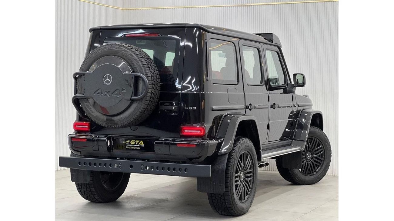 مرسيدس بنز G 63 AMG 4X4² *Brand New* 2022 Mercedes Benz G63 AMG 4x4 Night Package, 5 Year Mercedes Warranty+Service Pack, GCC