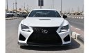 Lexus RC F LEXUS RC F 8 CYLINDER COUPE