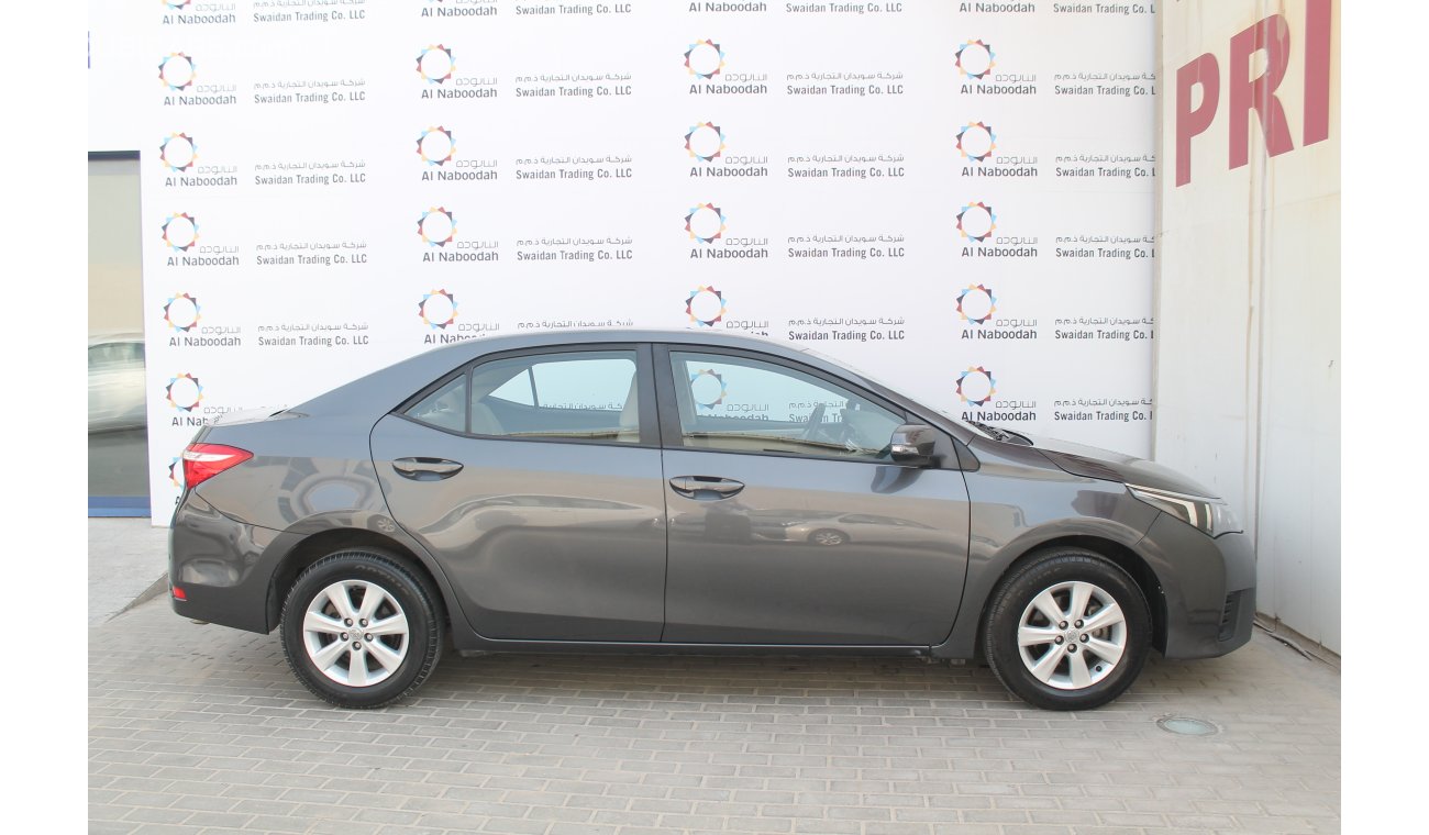 Toyota Corolla 2.0L SE 2016 GCC DEALER WARRANTY AND FREE INSURANCE