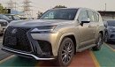 لكزس LX 600 إف سبورت إف سبورت LEXUS LX 600 F SPORT WITH BLACK GRILL AND BLACK RIMS