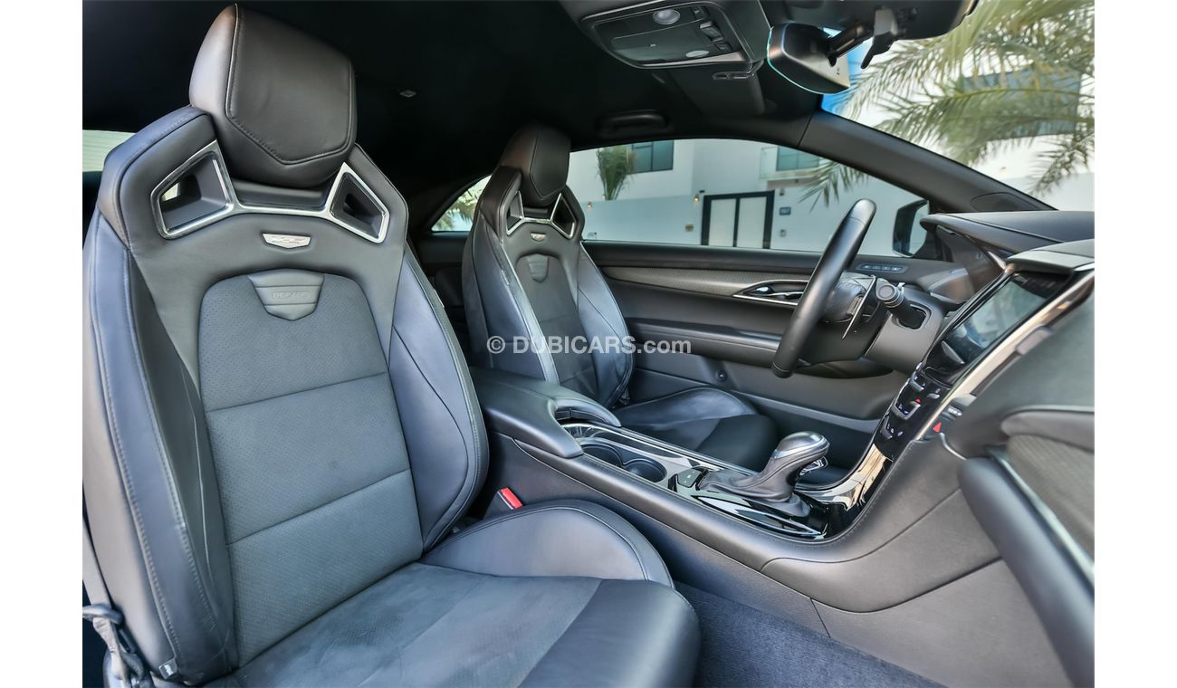 Cadillac ATS V Coupe - Championship Edition! - Fully Loaded! - Striking 464 HP! - Only 2,526 P.M