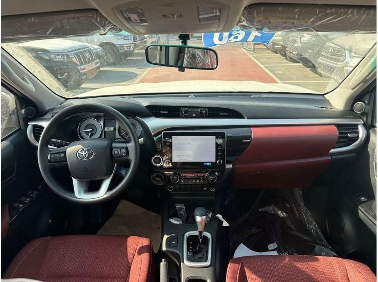 Toyota Hilux TOYOTA HILUX 2.7 AT FULL OPTION WITH PUSH START WHITE OMAN SPEC 2025