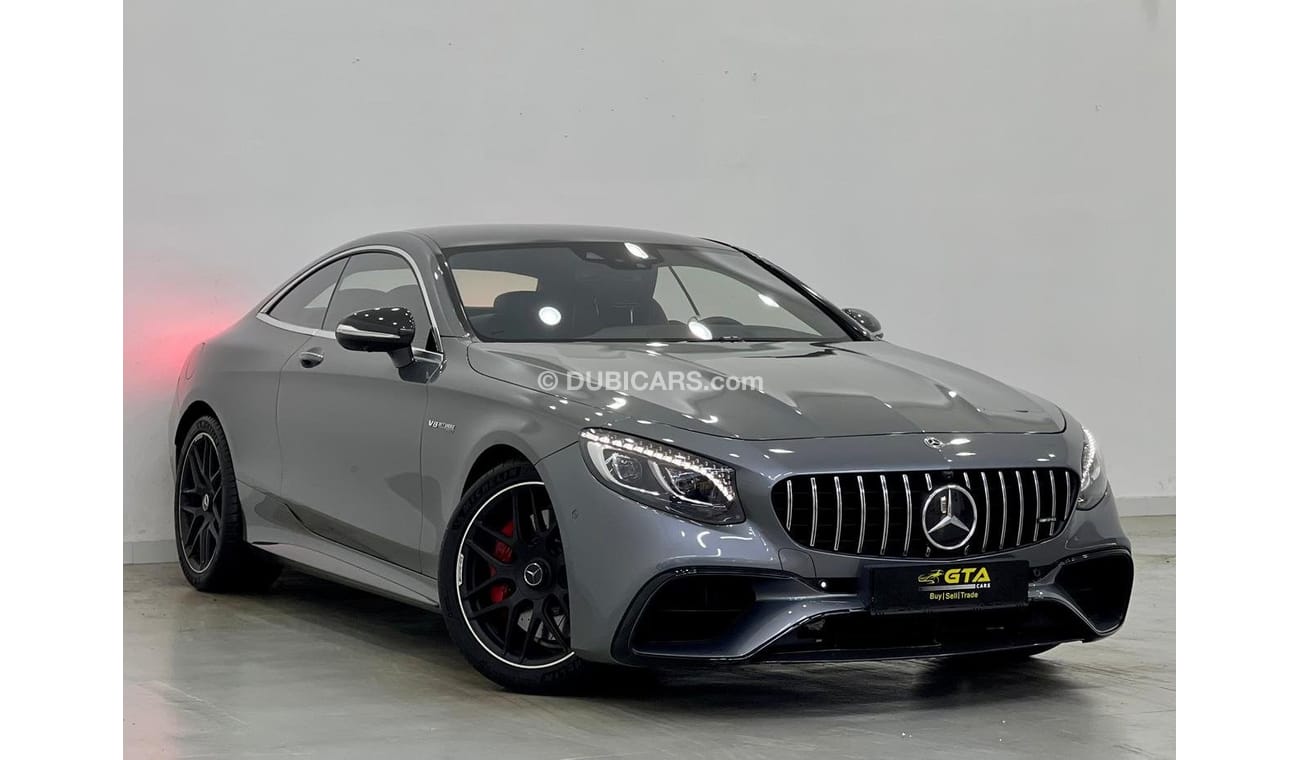 Mercedes-Benz S 63 AMG Coupe 2018 Mercedes S63 Coupe AMG FULL OPTION, Full Service History, Warranty, GCC