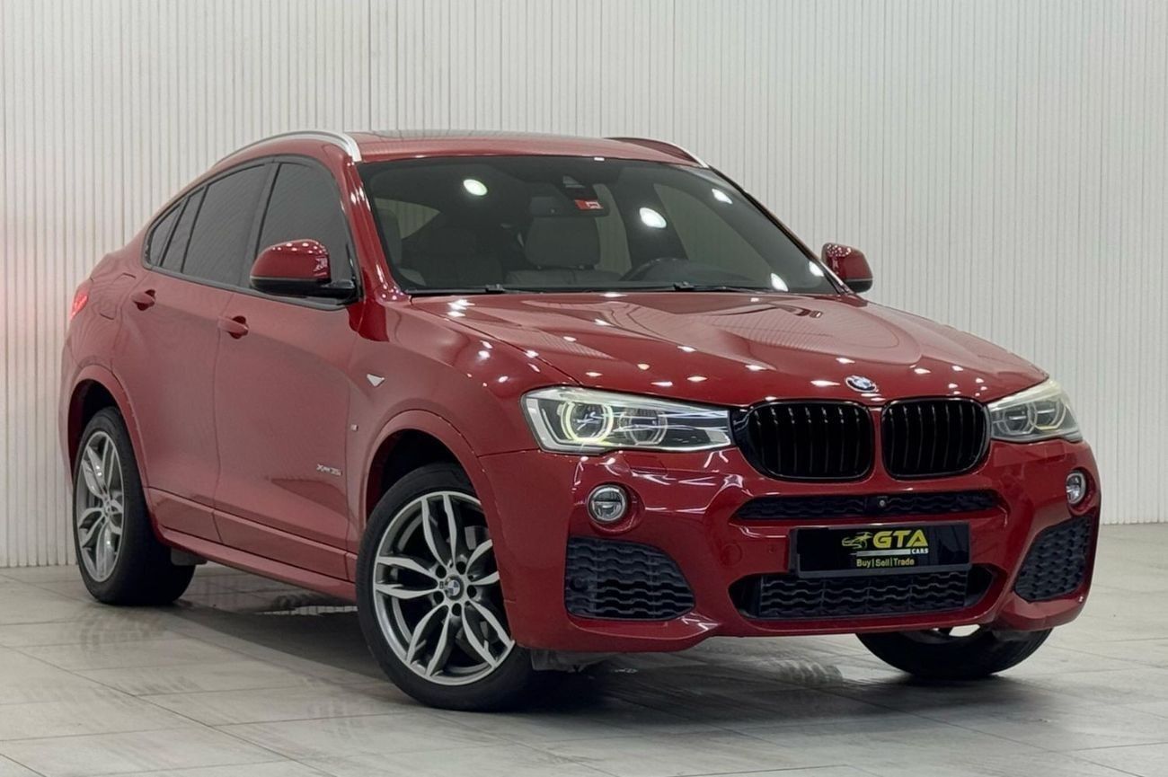 بي أم دبليو X4 xDrive 35i 3.0L 2016 BMW X4 xDrive35i, 2025 Service Contract, Excellent Condition, GCC