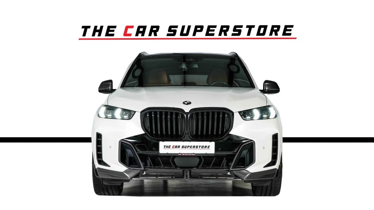 BMW X5 40i M SPORT GCC-BMW Warranty&amp;Service Contract Until 2029-BMW Individual Interior