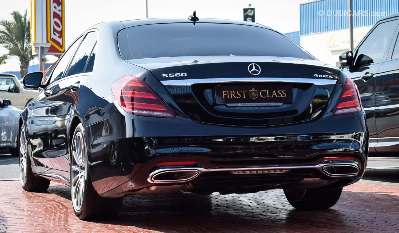 Mercedes-Benz S 450 With S 560 4MATIC Badge