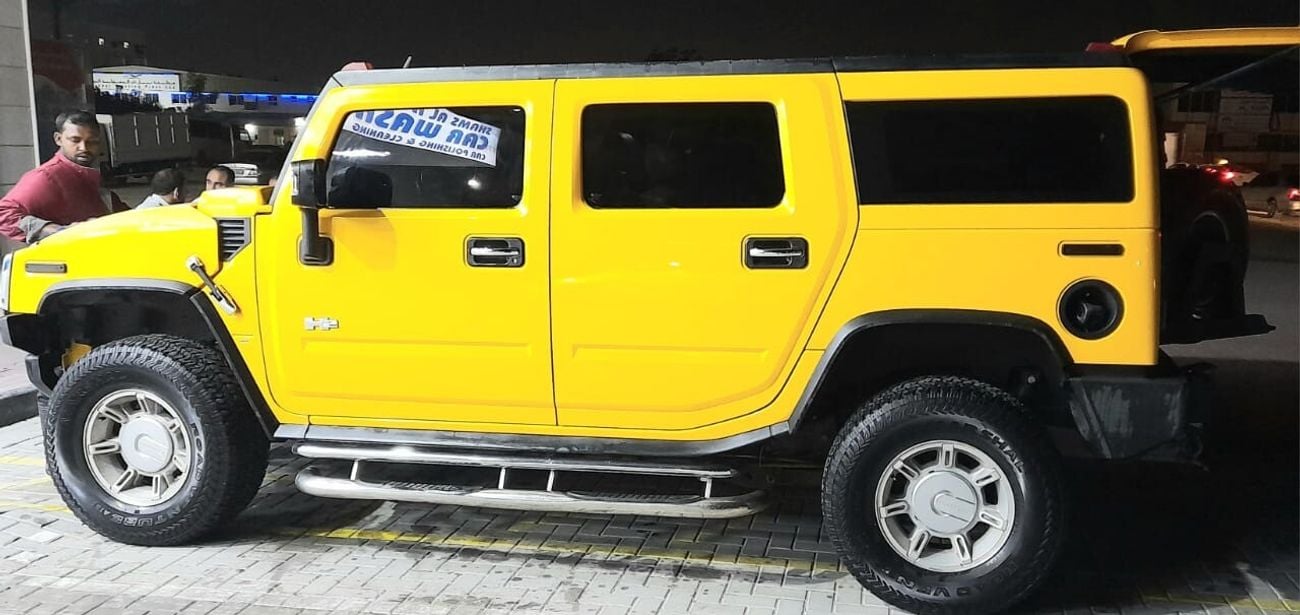 هامر H2 HUMMER H2-2007-YELLOW COLOR 55000