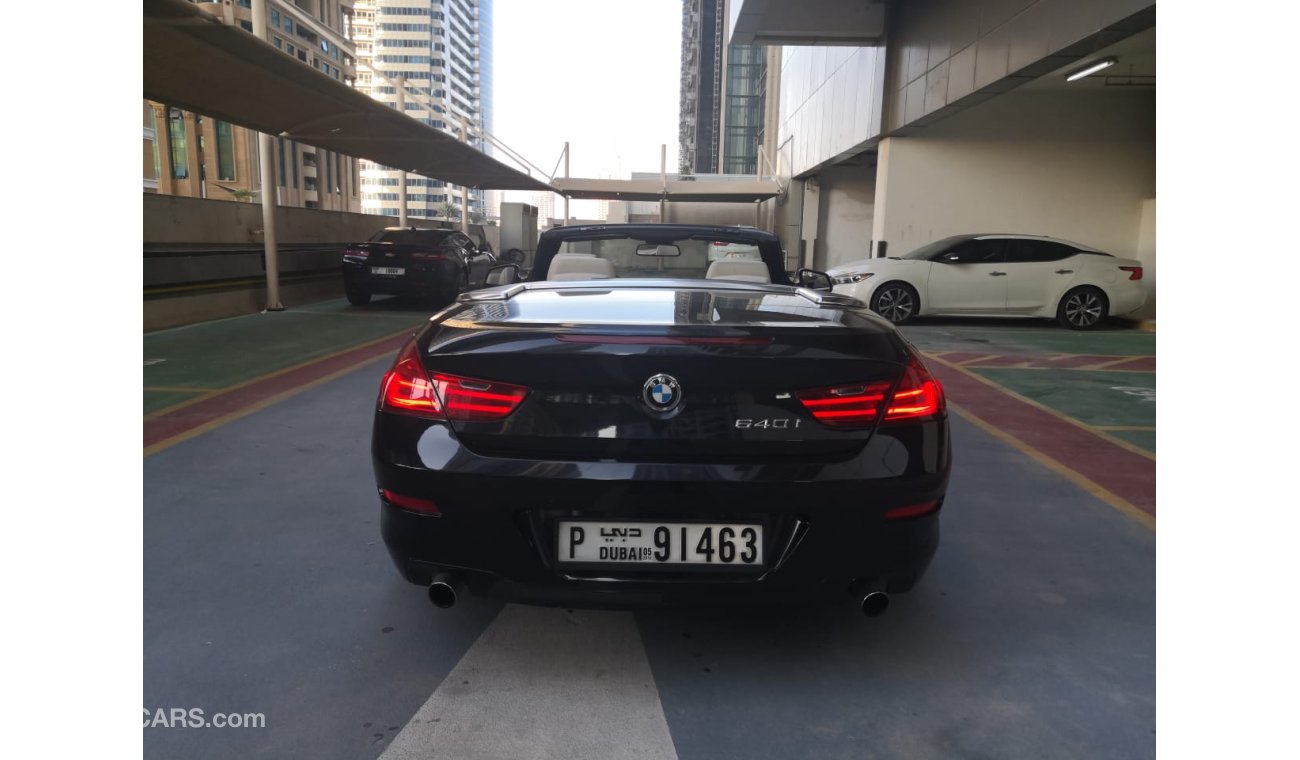 BMW 640i Convertible/ expat owner/ GCC Specs