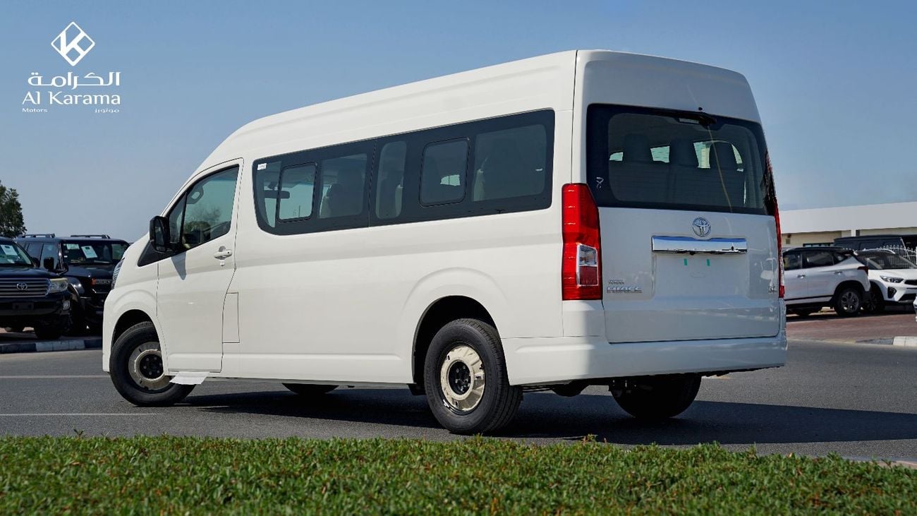 تويوتا هاياس 2.8L Manual Transmission | High Roof 14 Seats | Rear Camera | 4 Doors | AC/Heater