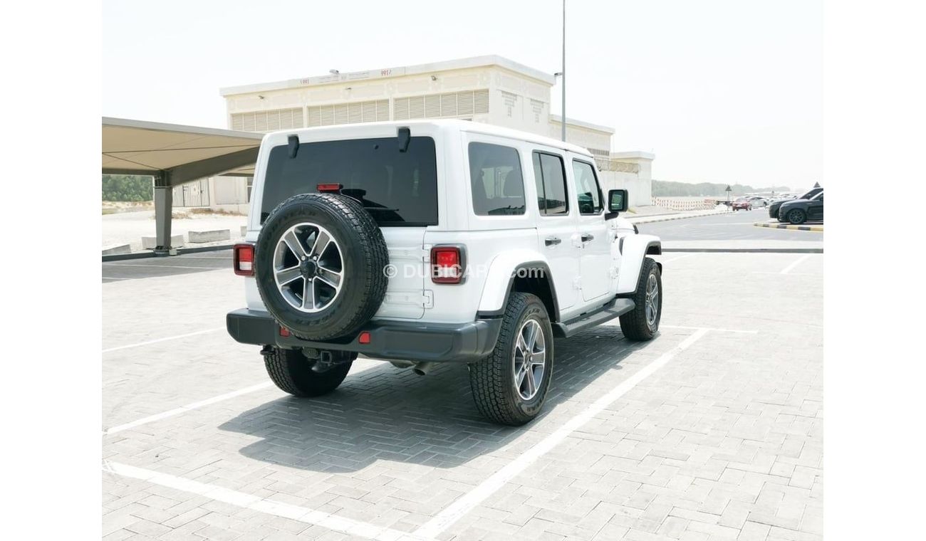 جيب رانجلر Jeep Wrangler Sahara - 2023- White