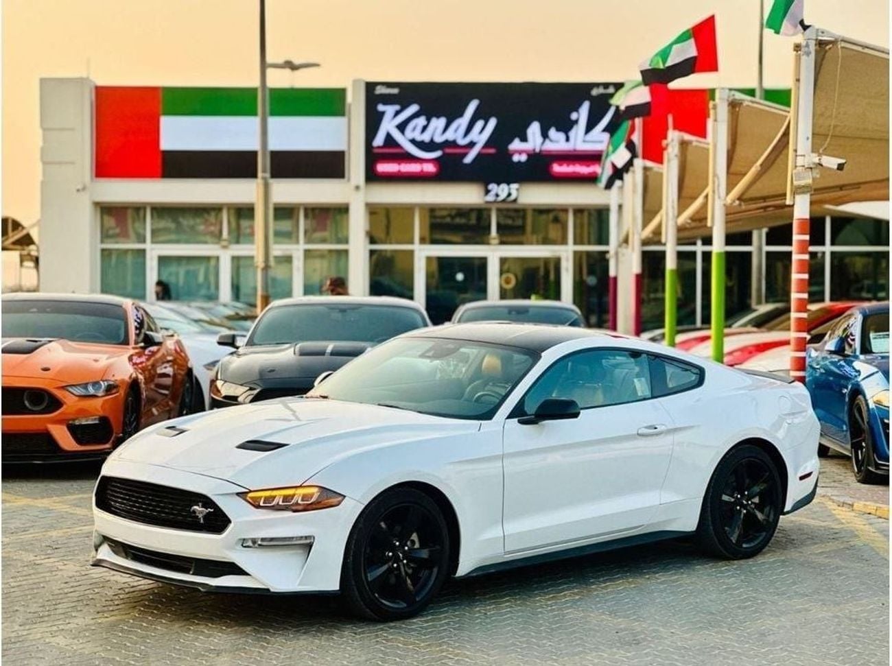 فورد موستانج EcoBoost FastBack | Monthly AED 1470/- | 0% DP | Blindspot | Touch Screen | # 12661
