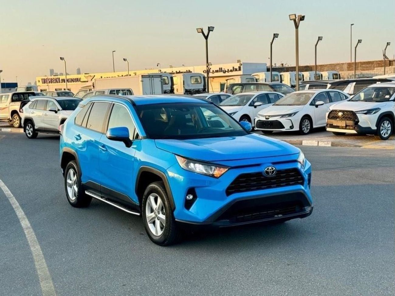 تويوتا راف ٤ LE 2.5L (219 HP) 2021 LE 4WD KEY START UAE PASS USA IMPORTED