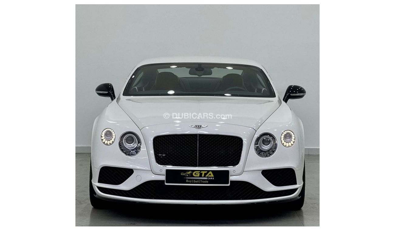 Bentley Continental GT 2016 Bentley Continental GT V8 S Mulliner, Full Bentley History, Warranty, Low kms, GCC