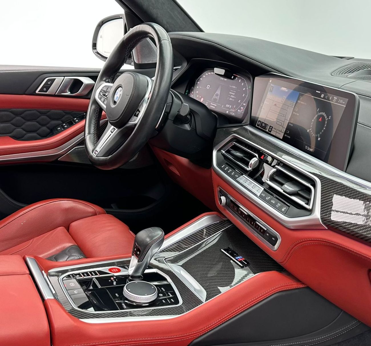 بي أم دبليو X5 M 2022 BMW X5M Competition, Dec/2026 BMW Warranty + Service Contract, BMW Full Service History, GCC