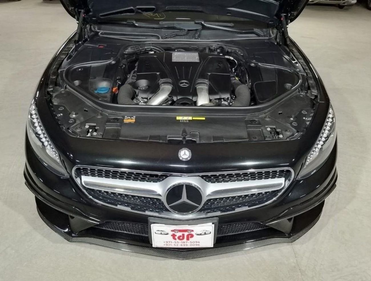 مرسيدس بنز S 550 كوبيه MERCEDES S CLASS COUPE S550 BLACKBISON WALDAERO KIT 4.7L 2015, BURMESTER SPEAKER, SIX BUTTONS AND MO