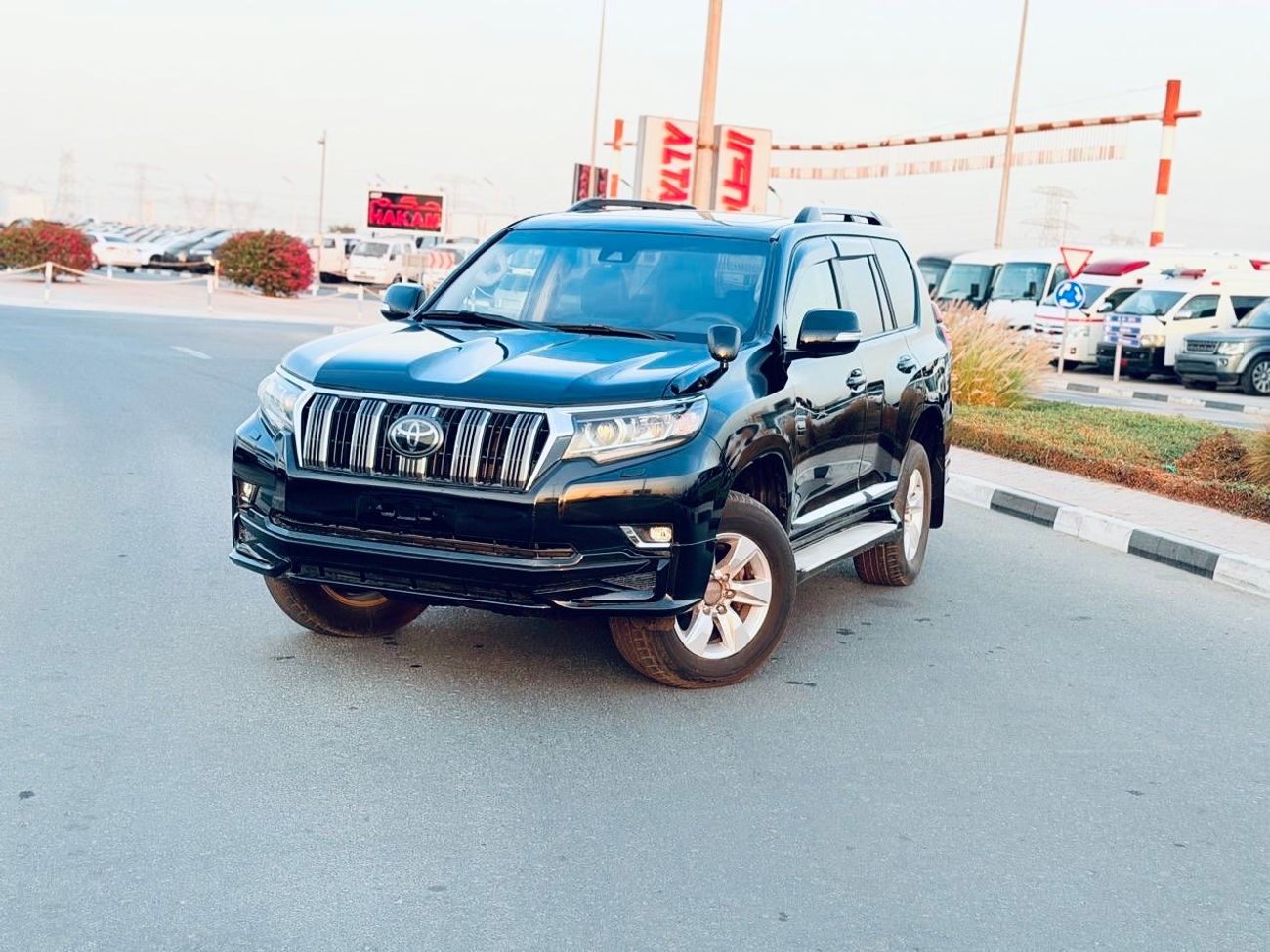 تويوتا برادو Toyota Prado 2018 Diesel black colour