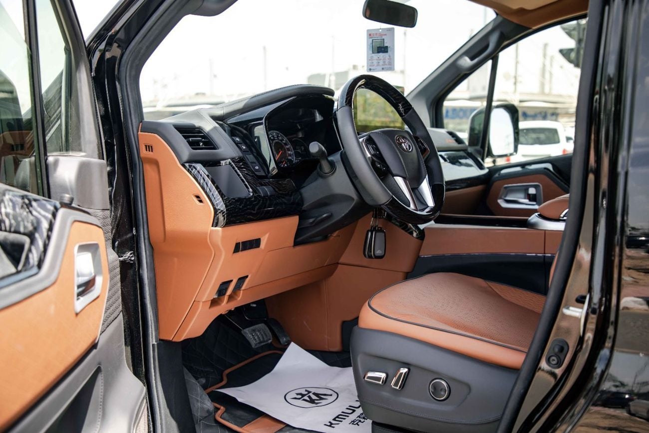 Toyota Hiace Alpha A380 KMuller Edition 3.5L - Black Inside Brown | Export Only